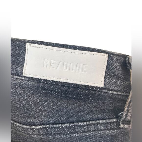 Re/Done Black Ankle & Cropped Jeans - Picture 11 of 16